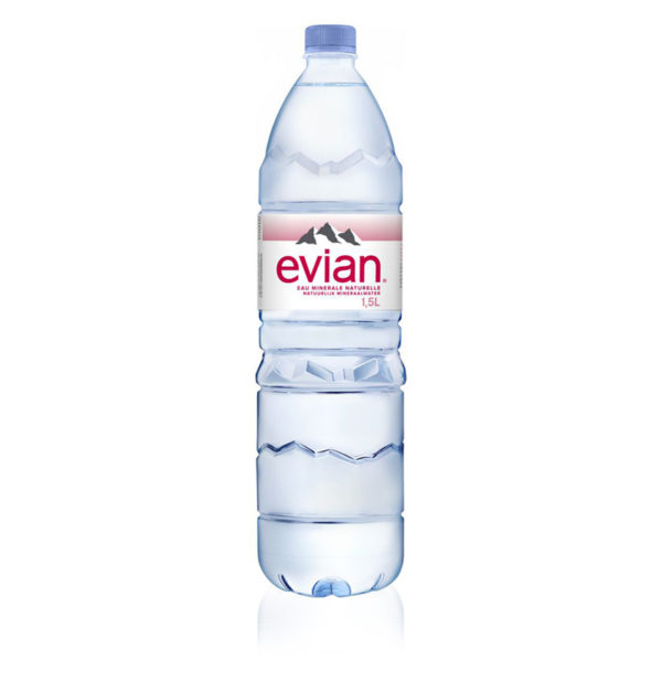 Evian Still Natural Mineral Water, 6 x 1.5 Liter - Image 2