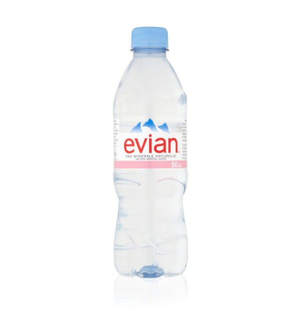 Evian Still Natural Mineral Water, 24 x 500ml - Image 2