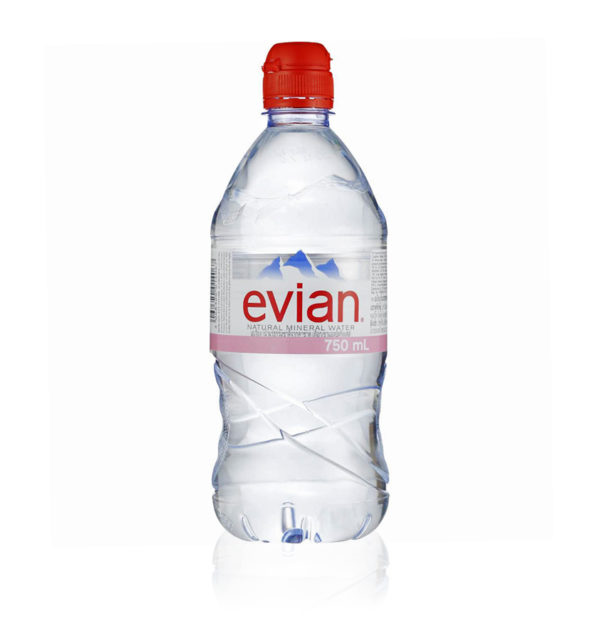 Evian Sports cap Mineral Water, 12 x 750ml - Image 2